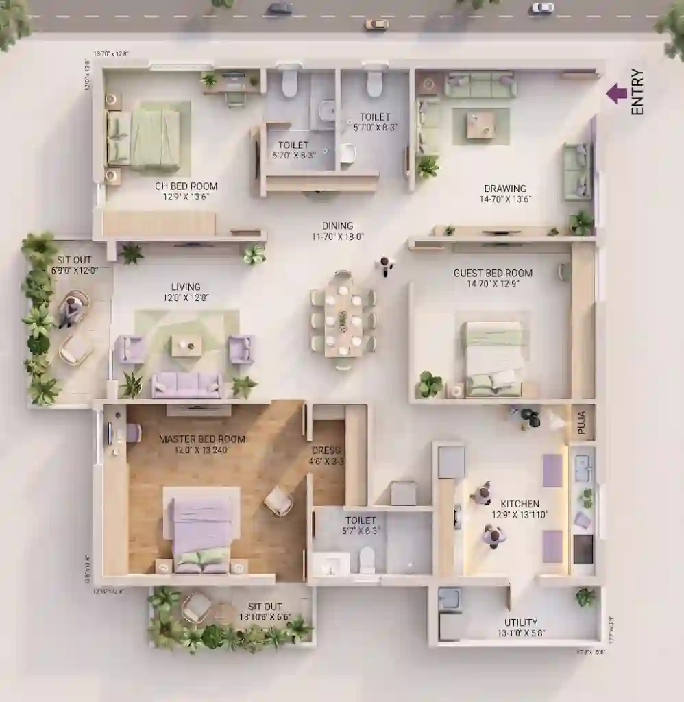Before – kitchen