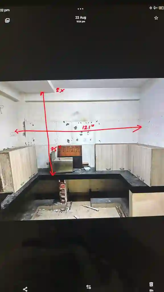 Before – kitchen