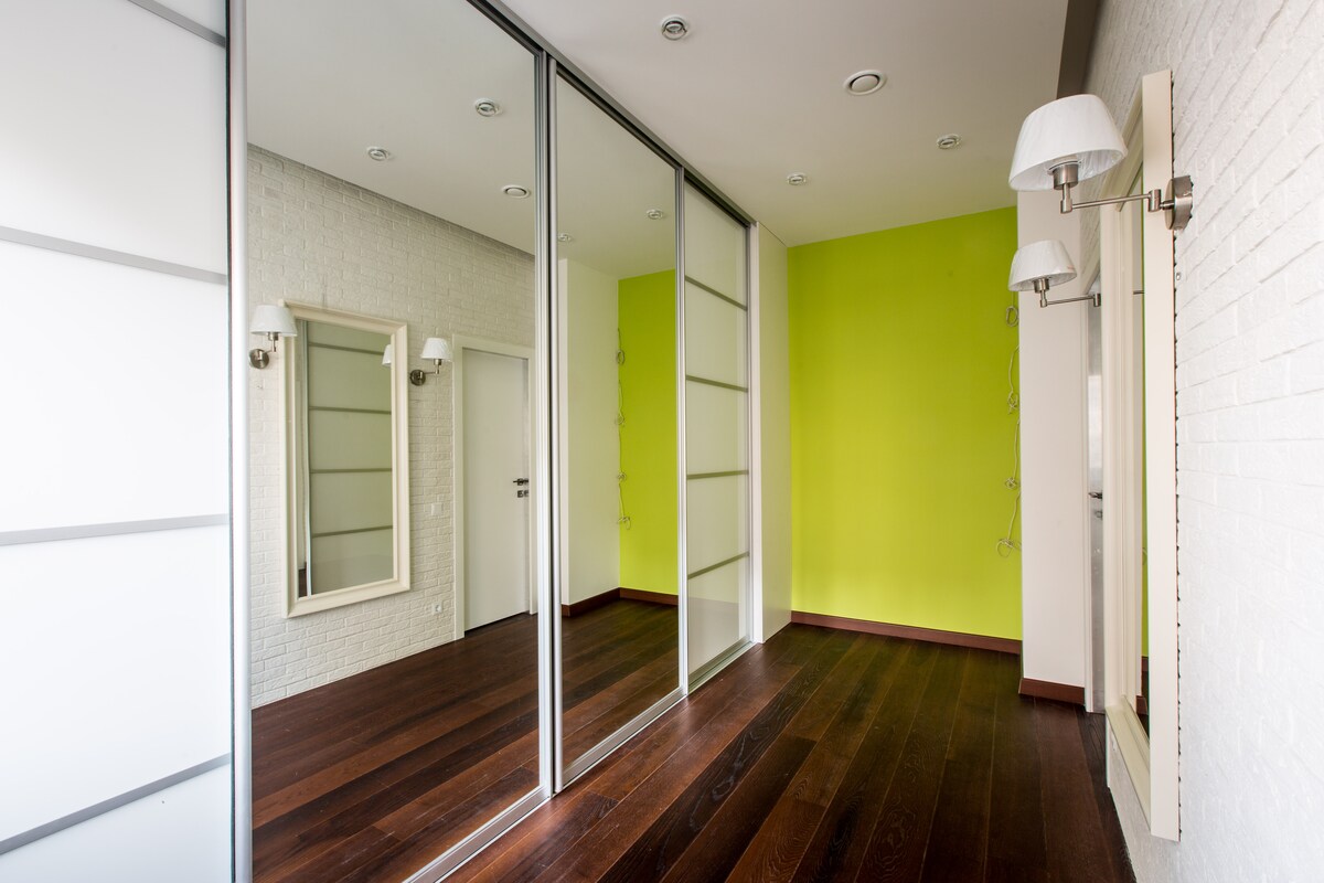 2 Door Sliding Wardrobe with Mirrors