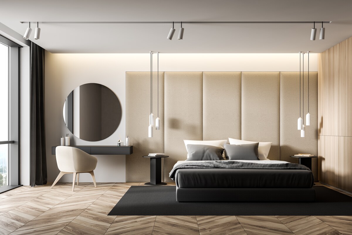 Glamorous and Modern Master Bedroom Glamorous and Modern Master Bedroom
