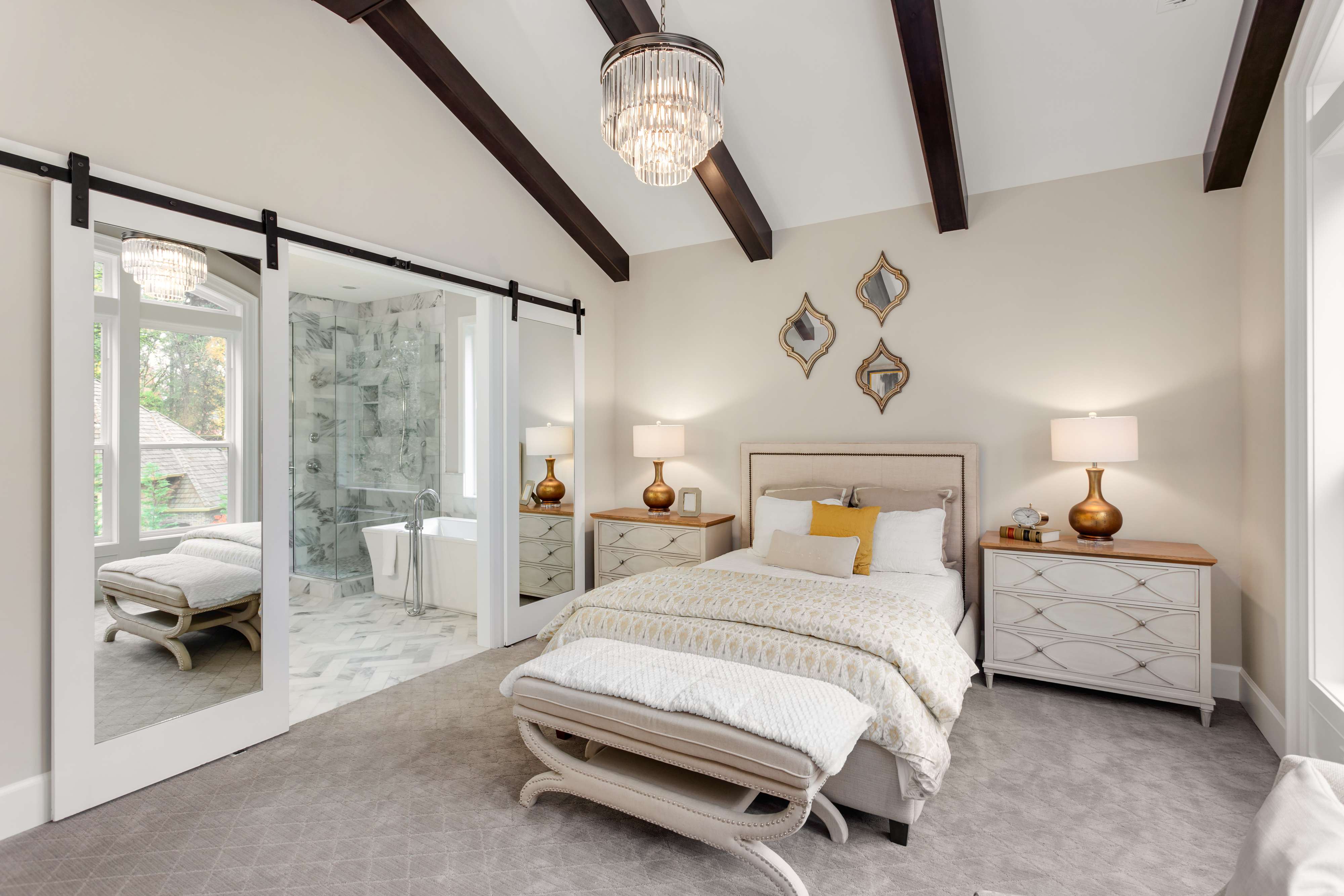 Luxurious Master Bedroom White