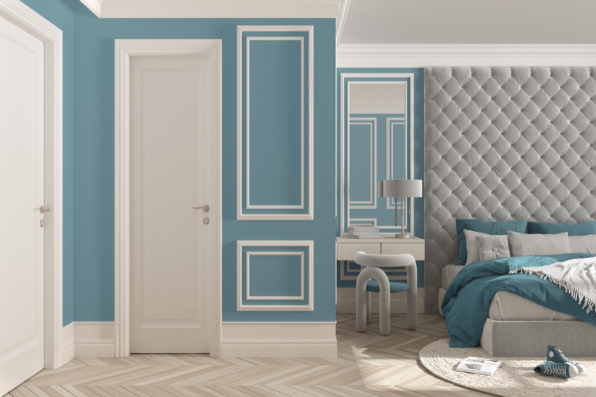 Classic Teal Master Bedroom Classic Teal Master Bedroom