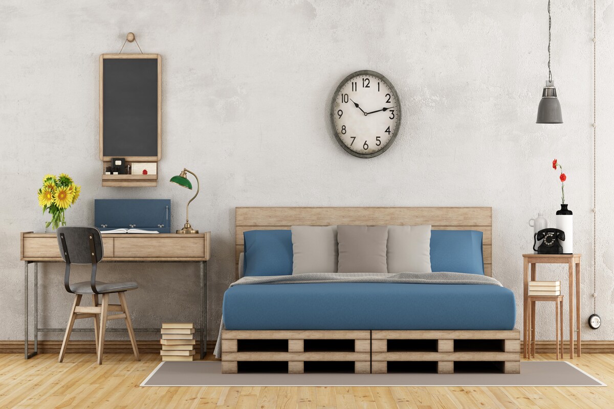 Industrial and Aesthetic Rustic Master Bedroom Design Industrial and Aesthetic Rustic Master Bedroom Design