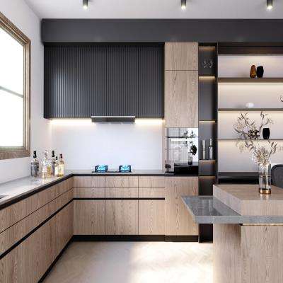 Exquisite Modular Kitchen Design L Shape