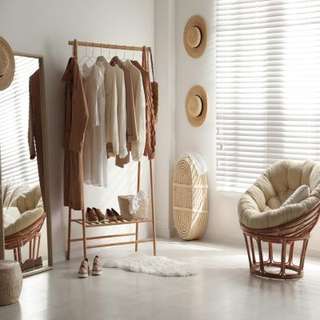 Rack-Style Hanging Wardrobe