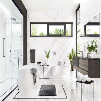Contemporary Large Bathroom Design