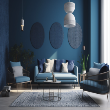 67 Blue Wall Paint Design Ideas for a Stylish Space