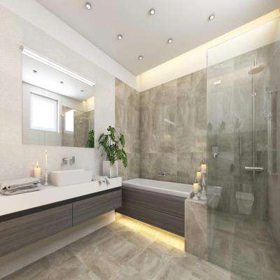 Stylish Big Bathroom Design