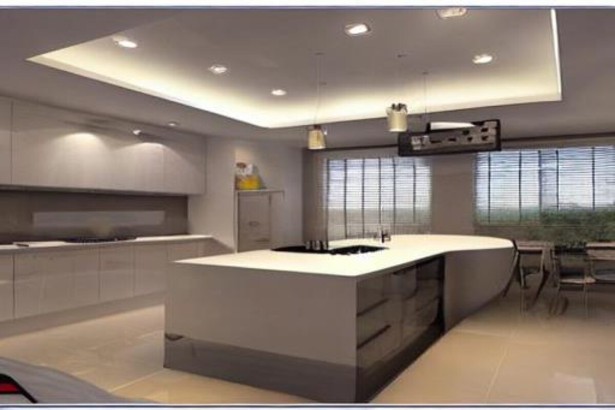 PVC False Ceiling Design for Kitchen