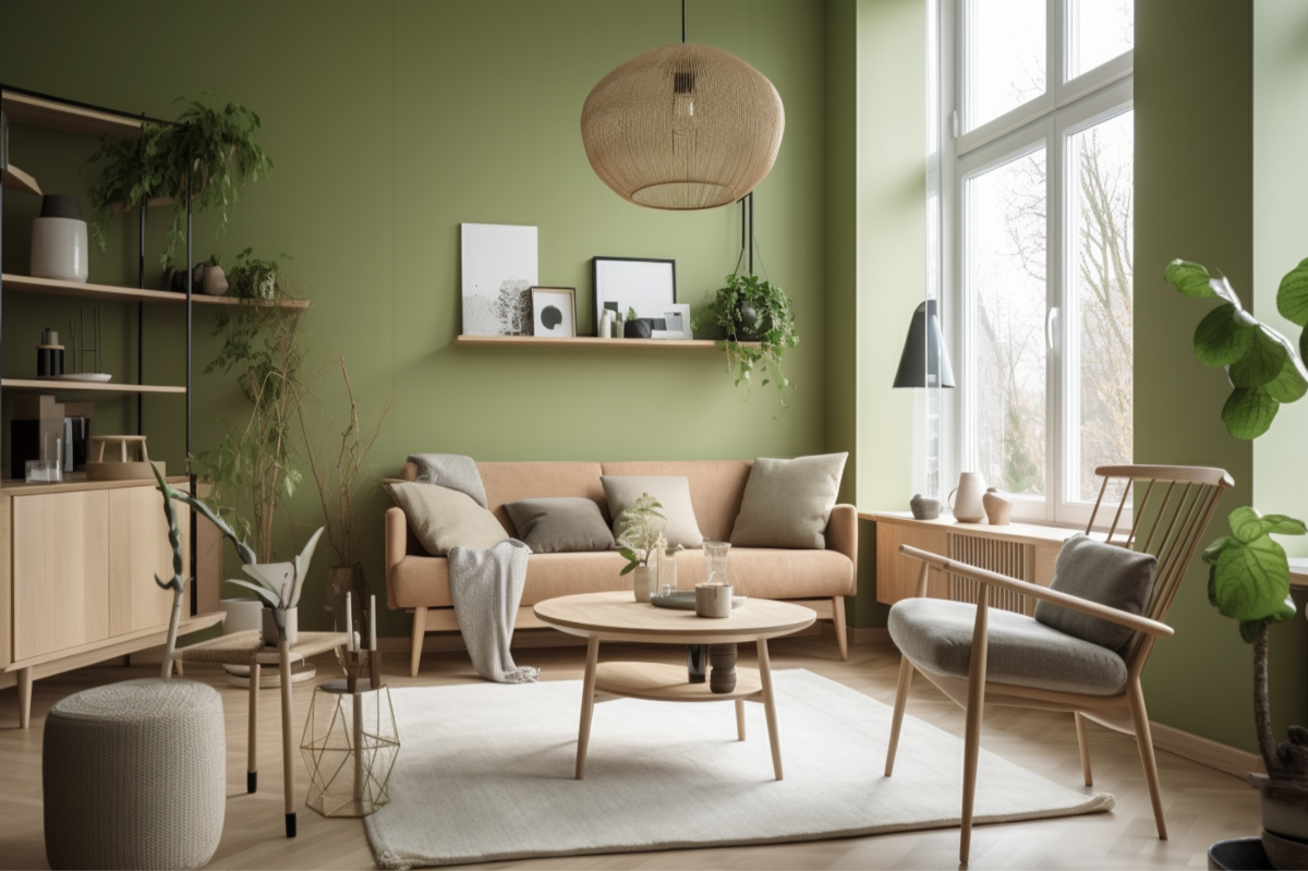 Light Green Modern Living Room Wall Paint Design Light Green Modern Living Room Wall Paint Design