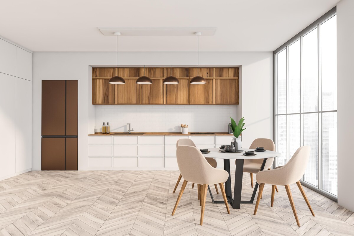 Mid-Century Modern Modular Kitchen Design Mid-Century Modern Modular Kitchen Design