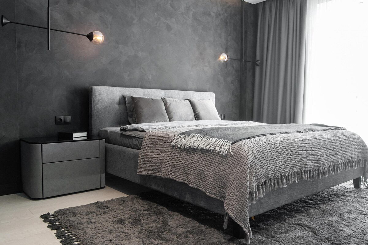 Classy Grey Master Bedroom Classy Grey Master Bedroom