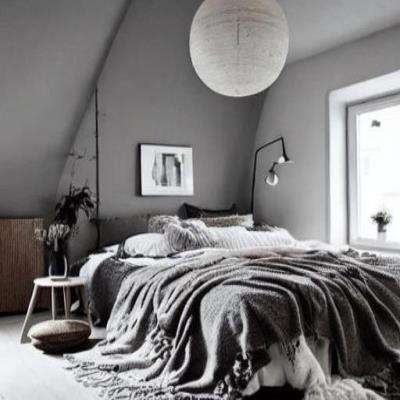 Cosy Scandinavian Master Bedroom Design