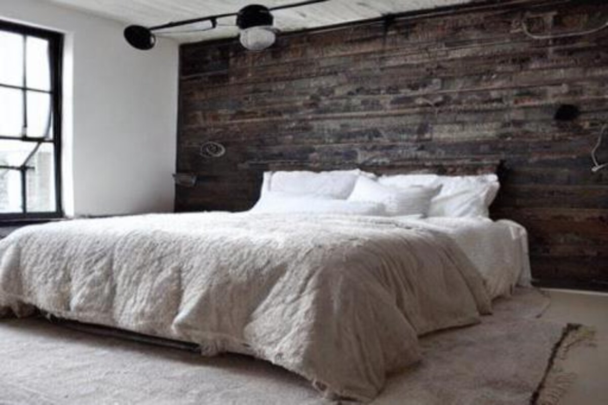 Cosy Industrial Master Bedroom Design Cosy Industrial Master Bedroom Design