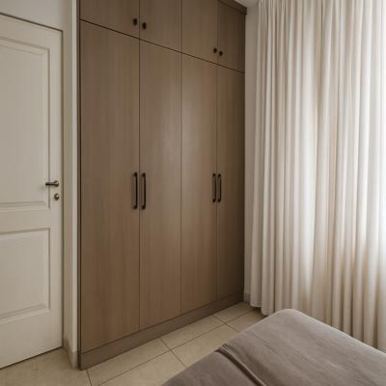 Warm Wood Full Height Wardrobe