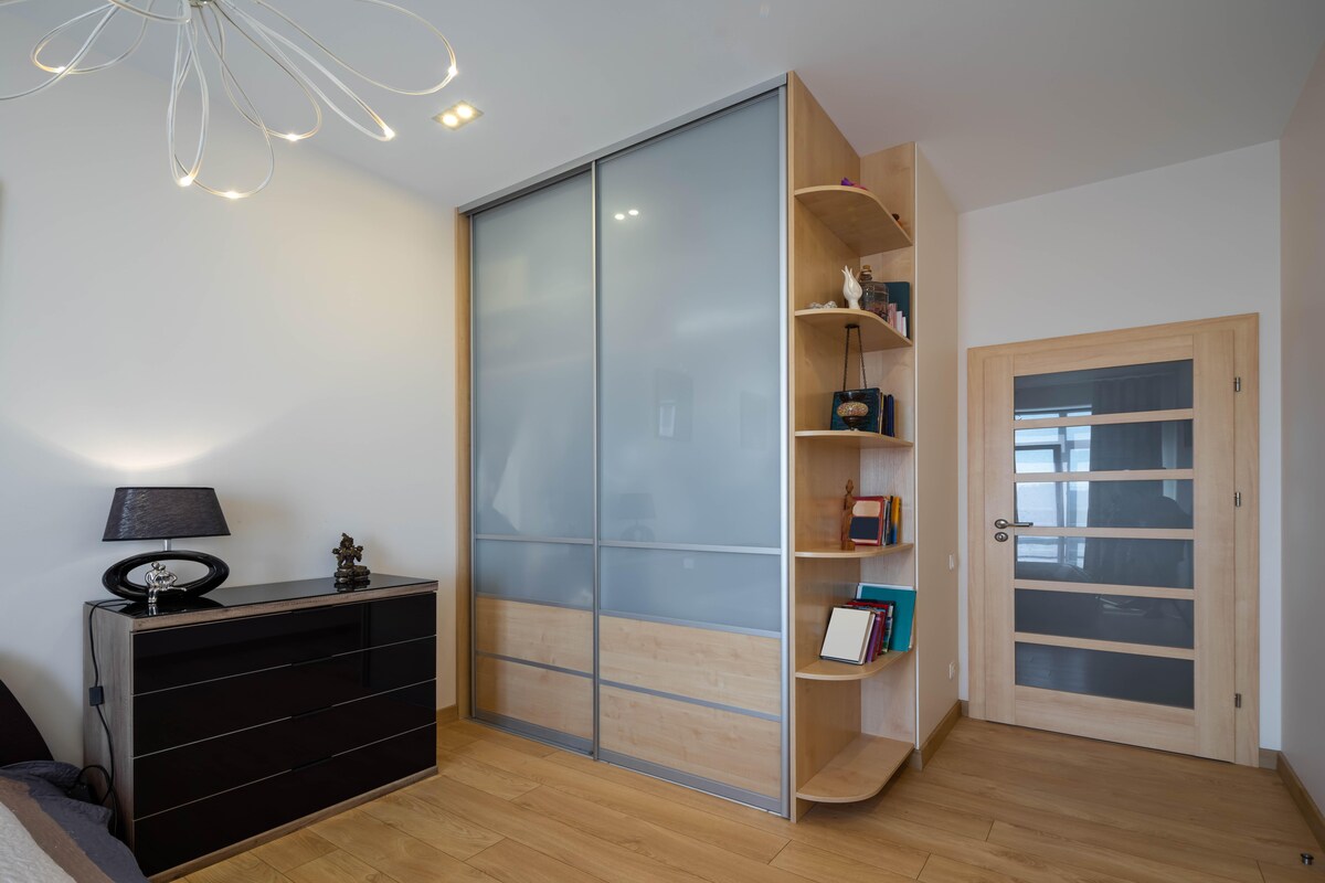 Luxurious Frosted glass wardrobe Luxurious Frosted glass wardrobe