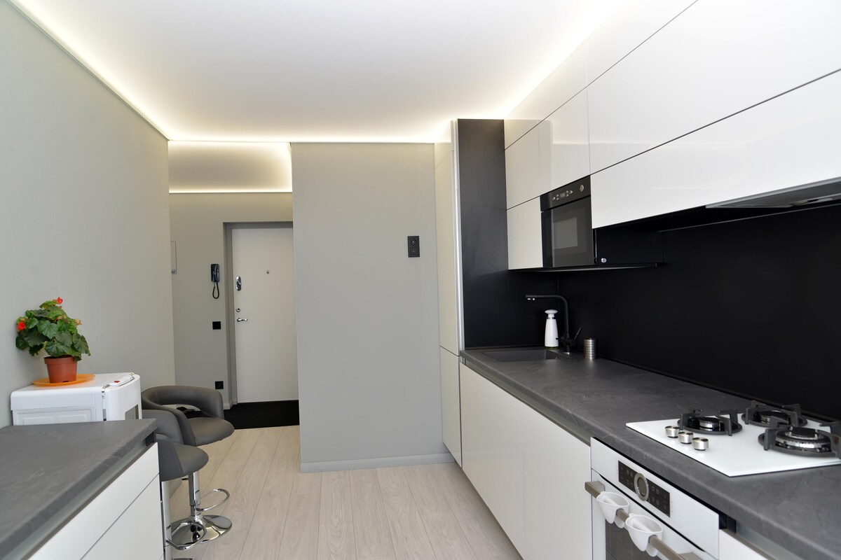 Minimalist White Modular Kitchen Design Minimalist White Modular Kitchen Design