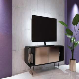 Industrial Marble TV Unit Design