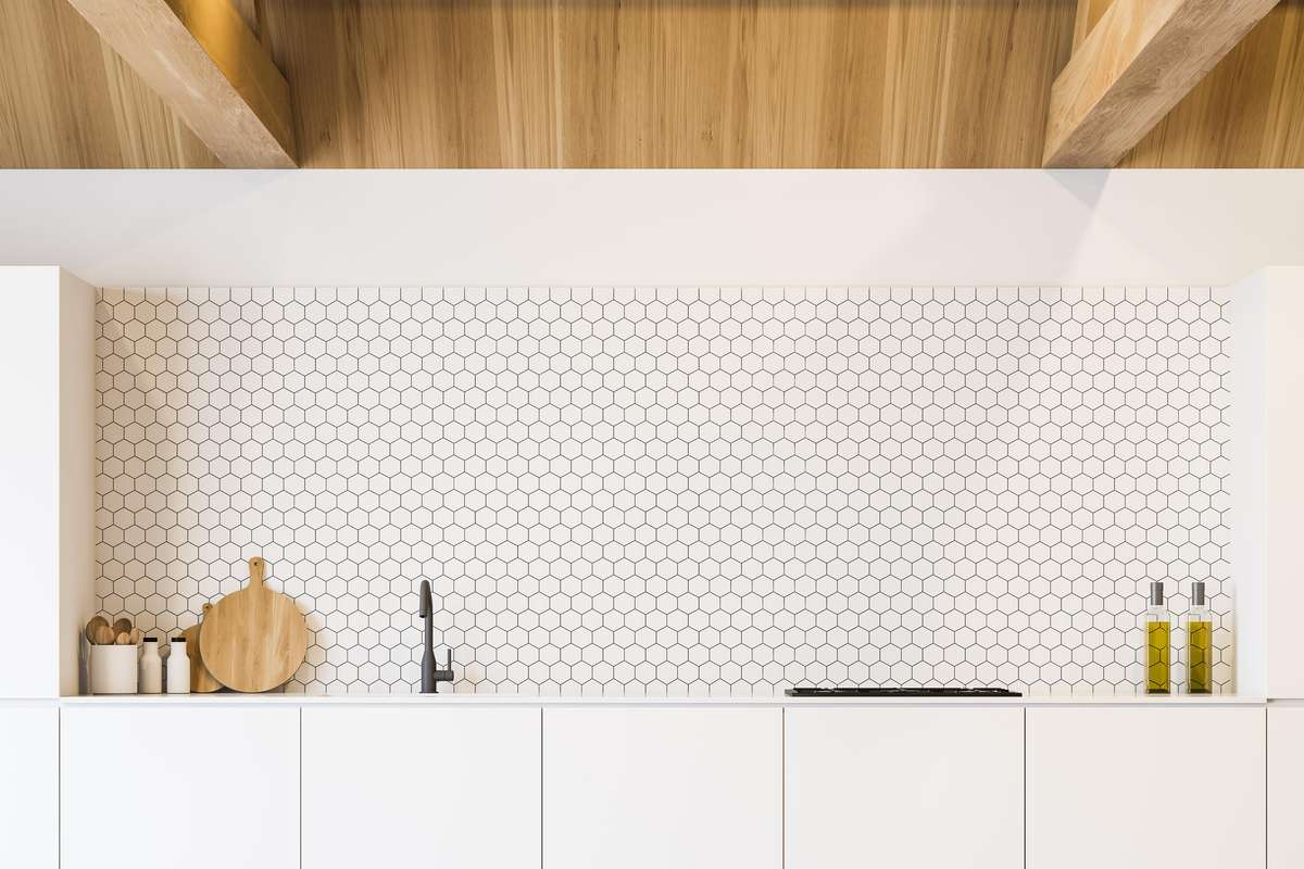 Hexagonal Designer Kitchen Tiles