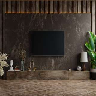 Dark Wall Units for Living Room Contemporary