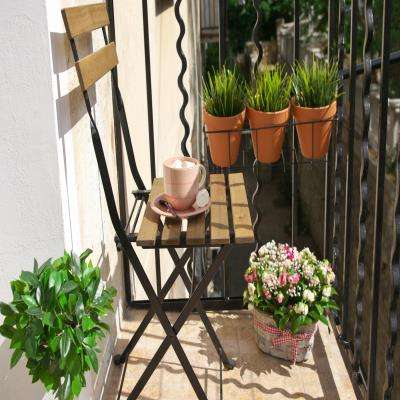 Simple Balcony Design with Railings