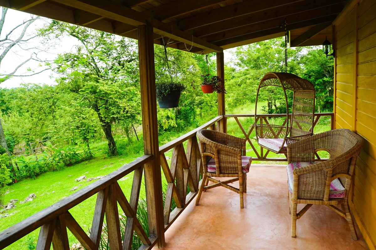 Cosy Rustic Balcony Design