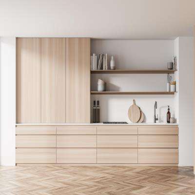 Low Cost Wooden Modular Kitchen Design