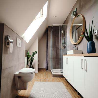Neutral Bathroom Interior Design