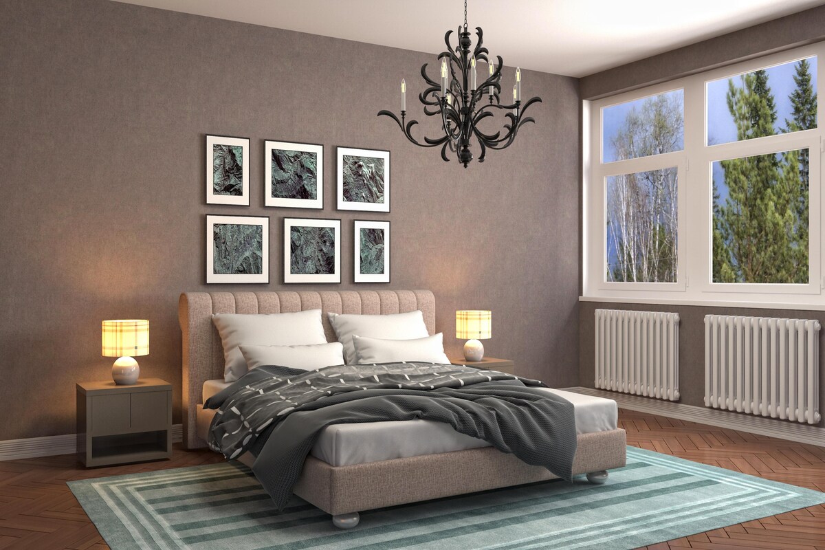 Chic 12x12 Master Bedroom Chic 12x12 Master Bedroom
