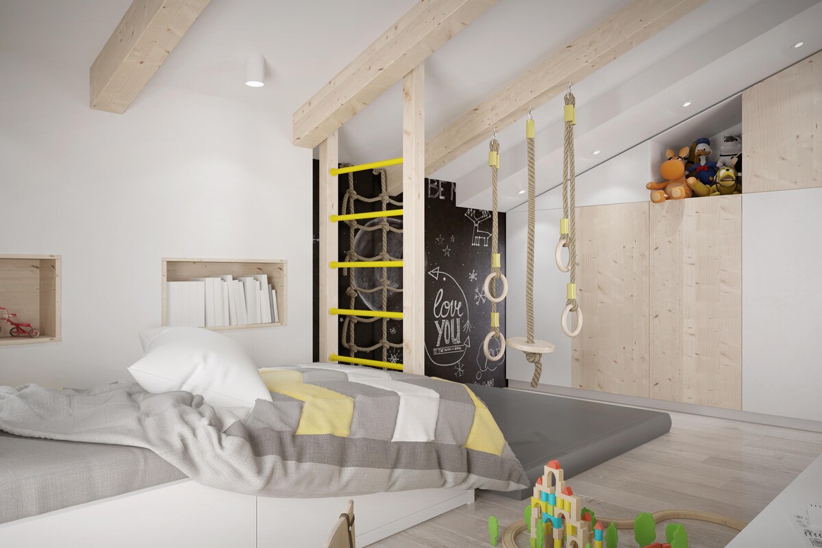 Interactive and Funky Kids Room Interactive and Funky Kids Room