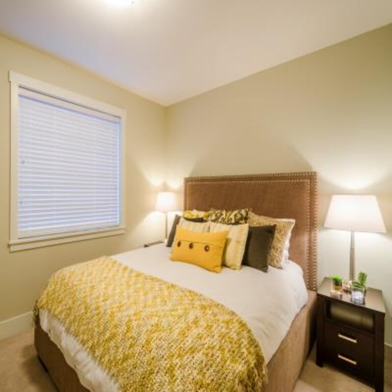 Yellow Master Bedroom Design