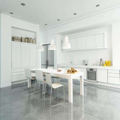 Luxurious White Modular Kitchen