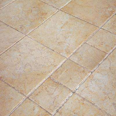 Pale Stone Kitchen Flooring Tiles
