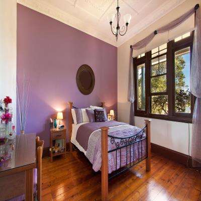 Lilac Master Bedroom Design