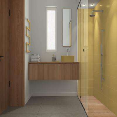 Mustard Bathroom Design
