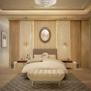 Attractive and Romantic Modern Master Bedroom Design