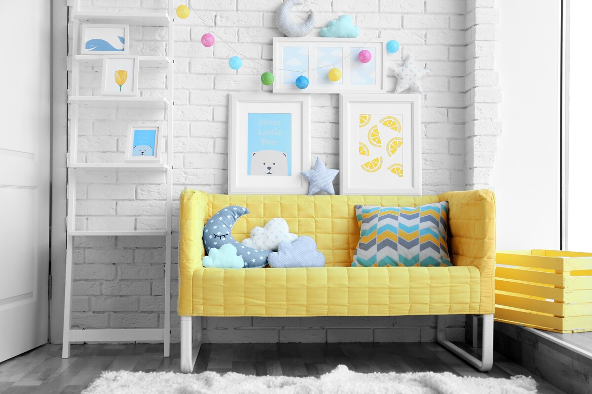 Lemon Yellow Kids Room Design Lemon Yellow Kids Room Design