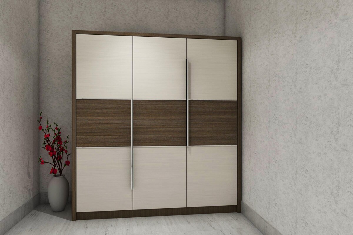 Minimalist Three Door Wardrobe