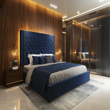 76 Blue Bedroom Interior Design Ideas & Images 2025