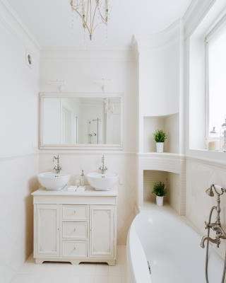 Off White Bathroom Design