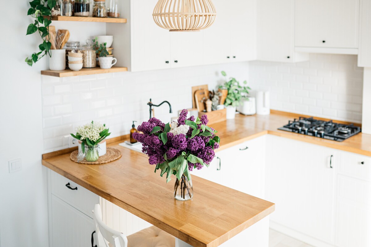 Quaint Modern U-Shaped Kitchen Quaint Modern U-Shaped Kitchen