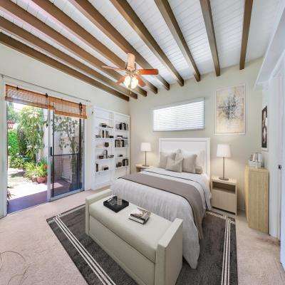 Classic and Simple Rustic Master Bedroom Design