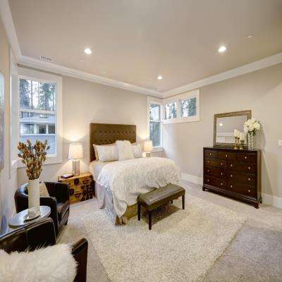Master Bedroom Design with a Sitting Area