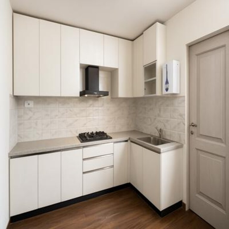 Modern Industrial Parallel Modular Kitchen