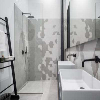 Contemporary Bathroom Design With Grey Palette