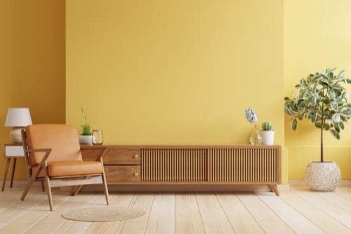 The Sun Downing Aesthetic Of A Yellow Living Room The Sun Downing Aesthetic Of A Yellow Living Room