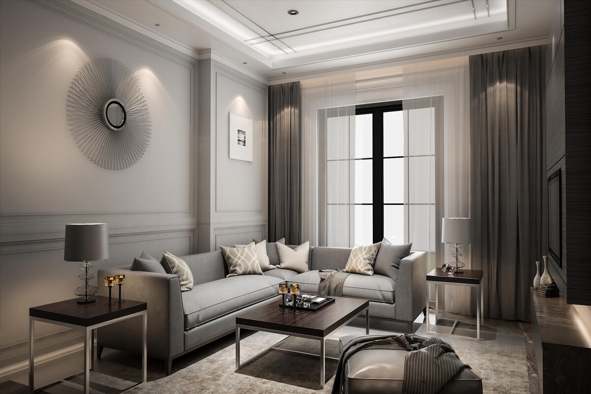 Modern Elegant Living Room Modern Elegant Living Room