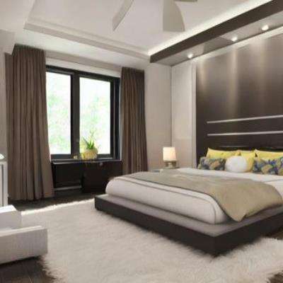 Classic Compact Master Bedroom Design