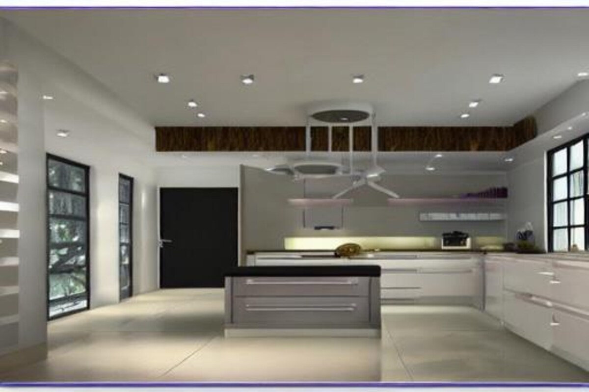 Metal False Ceiling Design for Kitchen