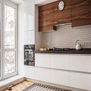 Brown Mosaic Kitchen Tiles